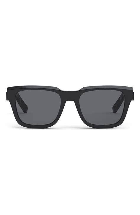 DIOR DiorB23 S1I 53 Smoke & Black Sunglasses.